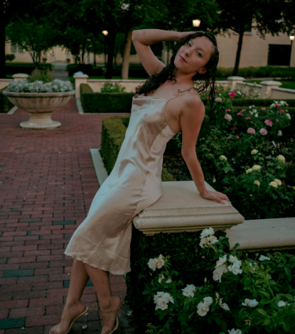 Warm Nights: Satin Slip Dresses and Wedge Sandals for Summer Evenings