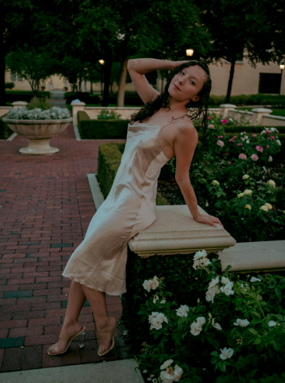 Warm Nights: Satin Slip Dresses and Wedge Sandals for Summer Evenings