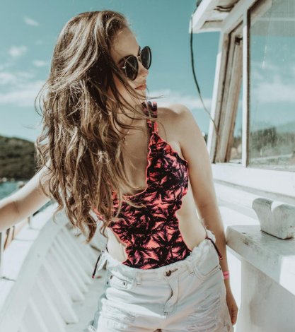 Tropical Escape: Palm-Print Shirts and White Shorts for Sun-Kissed Days